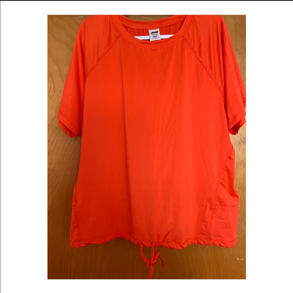 Orange Work Out Top